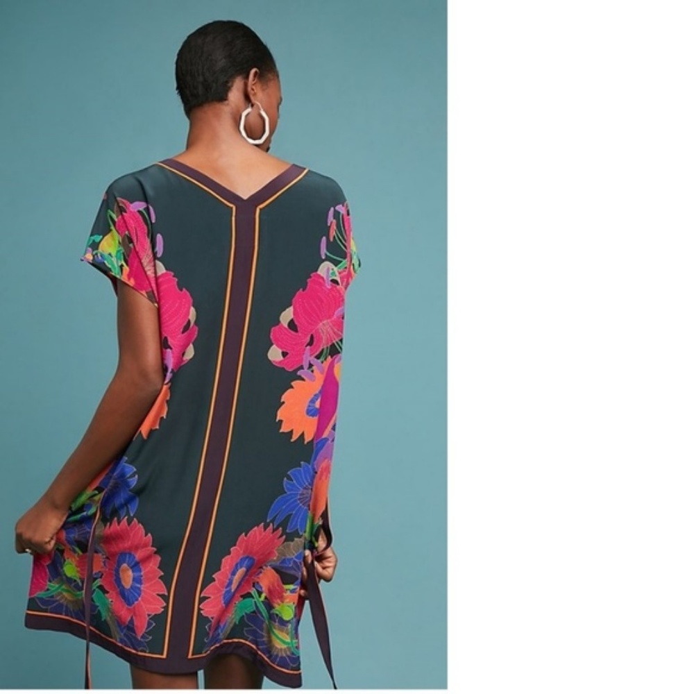 New Anthropologie Brampton Silk Dress MP